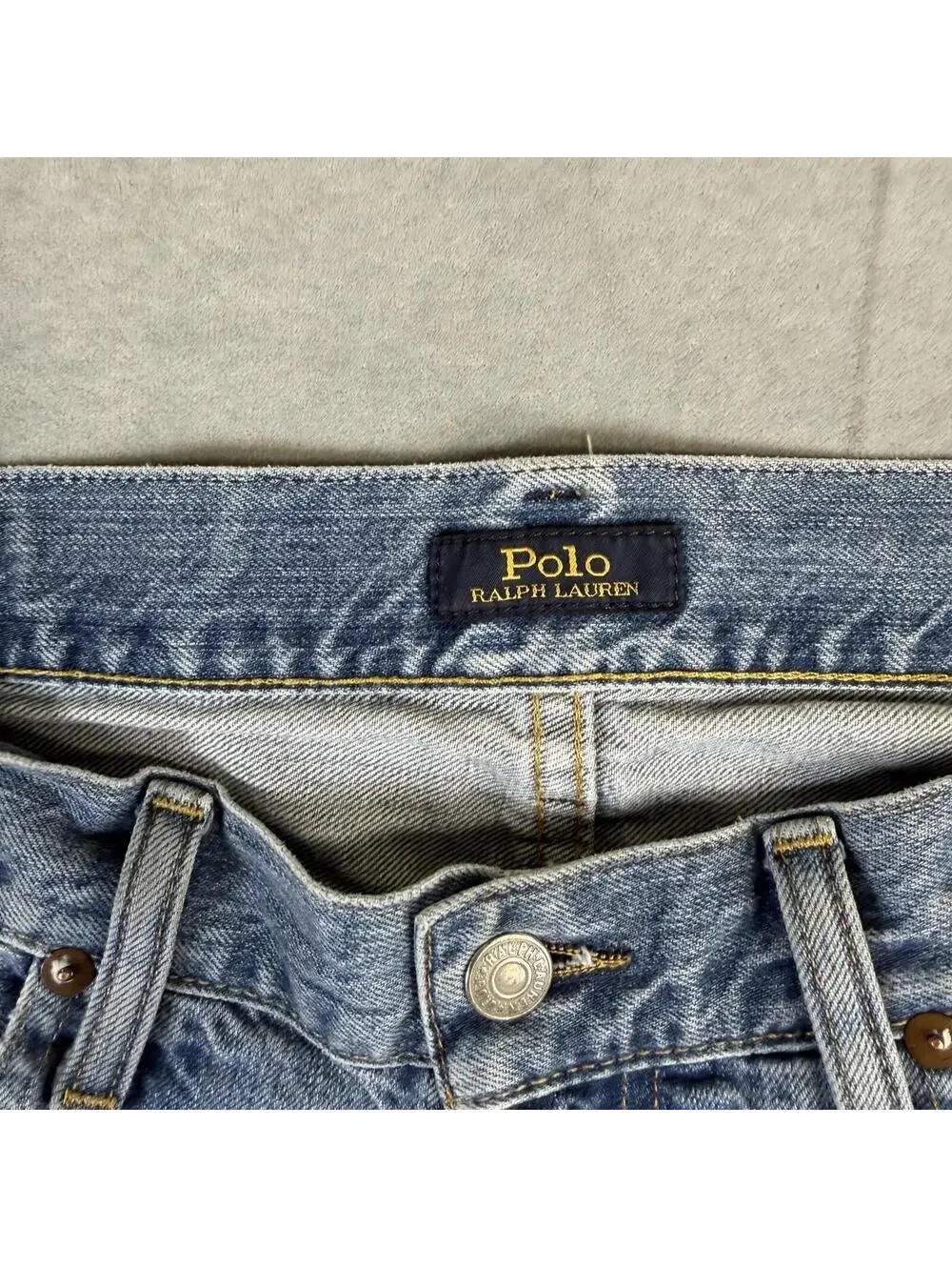 Ralph Lauren distressing back